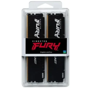 Kingston FURY Beast Black DDR5 16GB (2×8GB) 6000MT/s CL40 Desktop Memory Kit